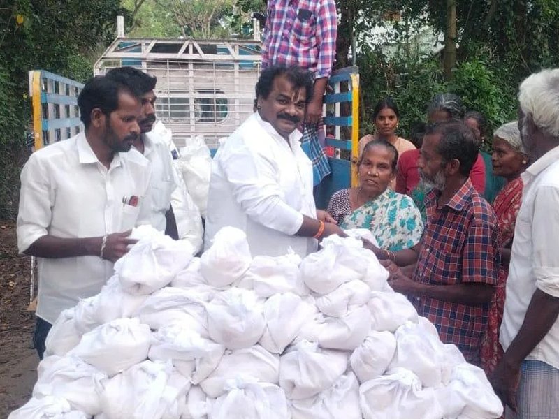 Rice Distribution Photo 5
